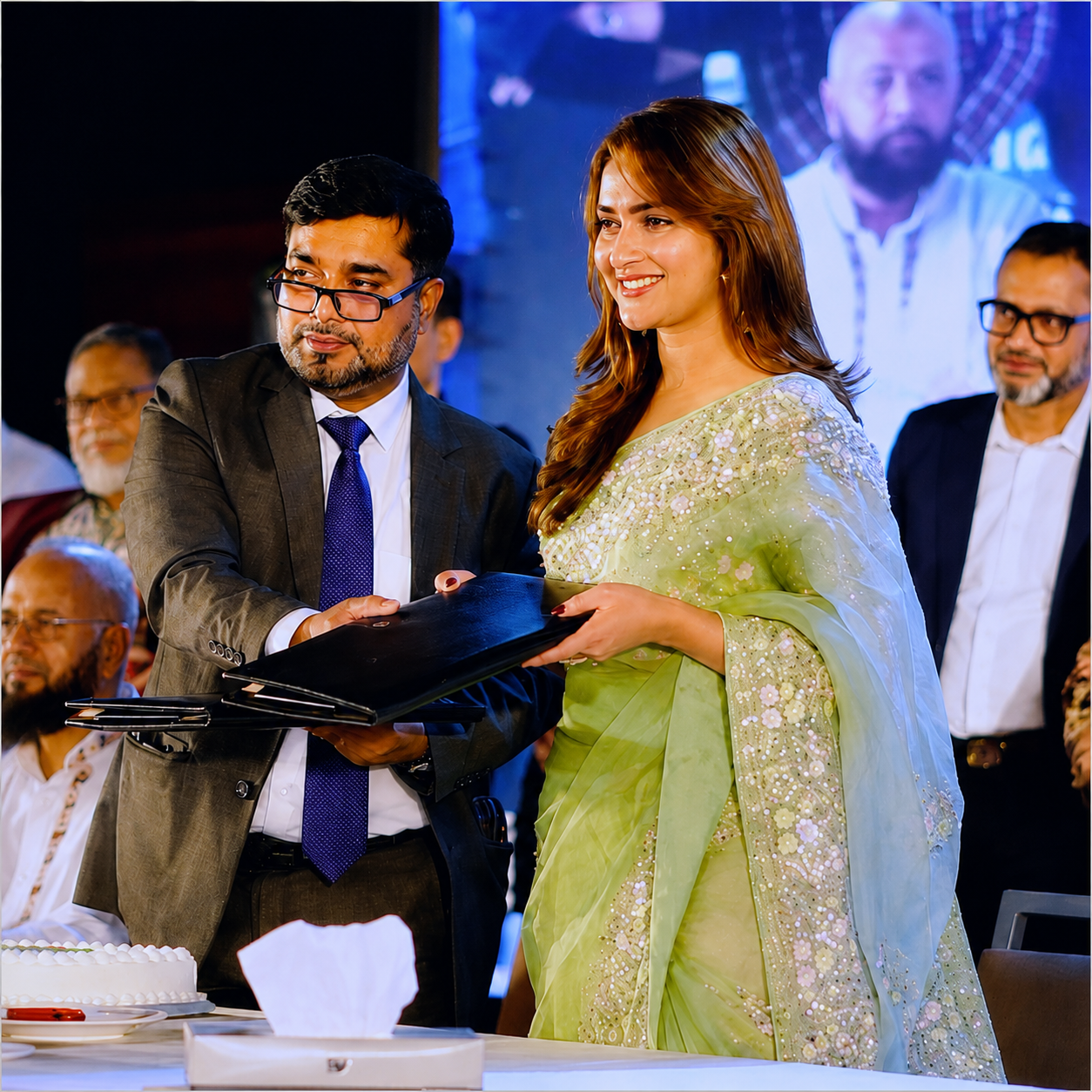 Winstone Properties Ltd. brand partnership signing ceremony