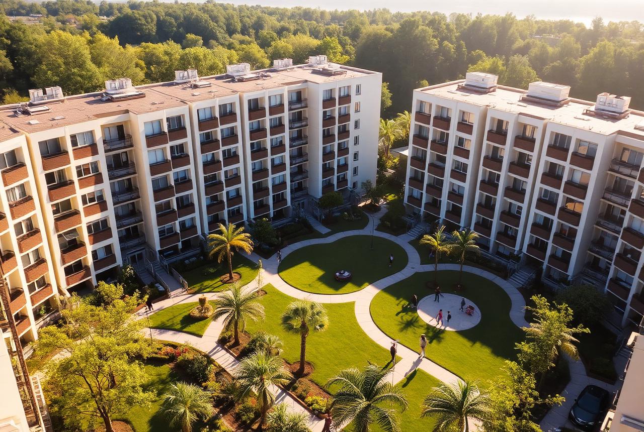 Winstone Garden Court in Bashundhara R/A, Block K